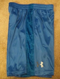Under Armour Boys' Youth Heatgear BLUE Basketball Shorts   - Bild 1 von 3