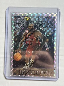 1996-97 Finest Silver FOUNDATIONS Refractor #265 Jerry Stackhouse Card UNCOMMON - Picture 1 of 2
