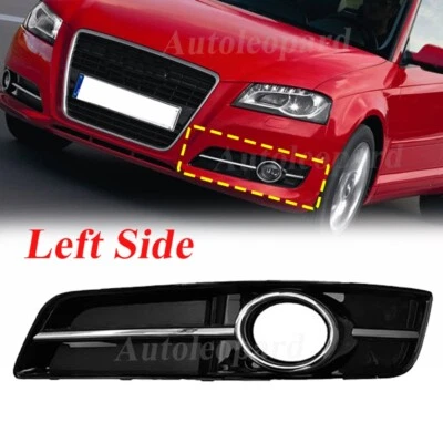 For Audi A3 2010 2011 2012-2013 Left Driver Fog Lamp Fog Light Cover 8P0807681AA - image 1 of 4