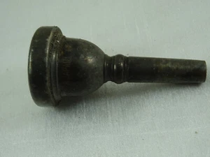 Yamaha 48 Trombone Mouthpiece Silver Plated Japan - Picture 1 of 13