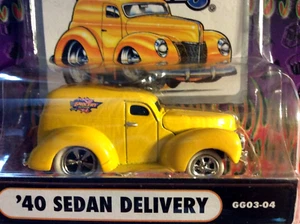 MUSCLE MACHINES GROCERY GETTER  1940 FORD SEDAN DELIVERY - 1/64  40 SEDAN - - Picture 1 of 3