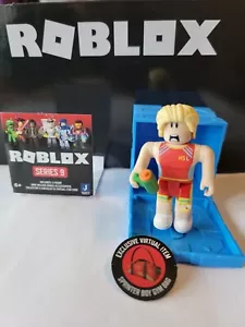 Roblox Celebrity Series 9 Sprinter Boy Gym Bag Virtual Code High School Life - Picture 1 of 1