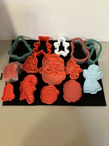 Menge 14 Kunststoff Weihnachten Ausstechformen-Punze, LTTC, & unbekannt - Bild 1 von 9
