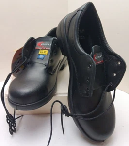 Safety Shoes Women Cofra Size Sz6 Black Steel Toe Cap Brand New with Tags no box - Picture 1 of 13