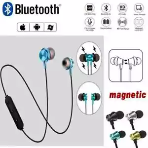 Wireless Bluetooth Kopfhörer Mafnetic Sport Headphone für iPhone Samsung Gerät - Bild 1 von 32