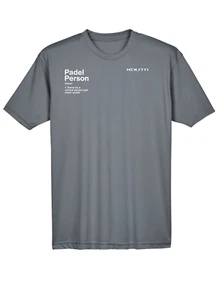 KOUTTI Padel Person Cool & Dry Sport Performance Interlock T-Shirt - Picture 1 of 20