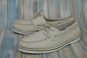 Florsheim Leder Bootsschuhe Größe 11 Sneaker Mokassins - Bild 1 von 10