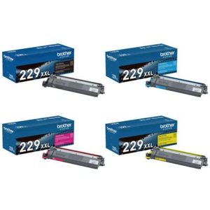 Brother TN229XXL Super High-yield Black Cyan Yellow Magenta Toner Cartridge - Picture 1 of 5