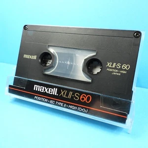 🍒 1x MAXELL XL II-S 60 * IEC II Type 2 * Tape Cassette Kassette кассета * 1986 - Picture 1 of 4