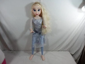 Disney Elsa ''Ice Powers'' Frozen 2 Doll 32 Inches Tested Working - - Picture 1 of 10