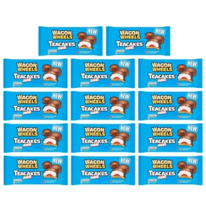 14 x Wagon Wheels Jammie Teacakes 120Gm - Picture 1 of 2