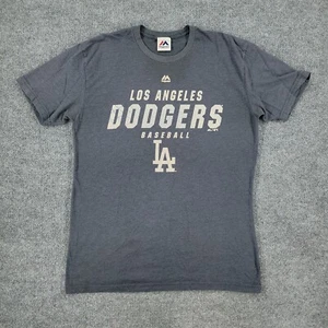 Los Angeles Dodgers Shirt Herren Large grau MLB Baseball Grafik Kurzarm - Bild 1 von 15