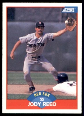 1989 Score #486 Jody Reed - Image 1 of 2