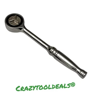 Snap-on Tools NEW FZERO GEARLESS 3/8" Drive Round Head Chrome Ratchet USA MADE - Picture 1 of 2