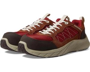 Merrell Work Alpine Sneakers CF Women's 11 Tortoise Suede Low Top Shoes KHD793 - Picture 1 of 12