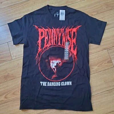 IT Pennywise: The Dancing Clown Black Men's Small RIPPLE JUNCTION T-Shirt - Image 1 of 4