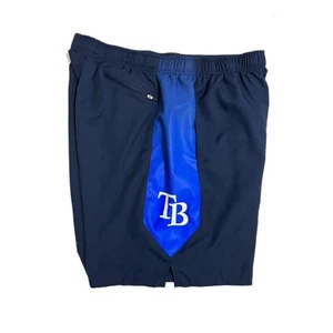 Player Issued Tampa Bay Rays Aaron Slegers #57 Nike Training MLB Shorts Size 2XL - Picture 1 of 4