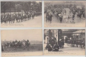 ROYAL VISITS PARIS ITALY SPAIN 65 Vintage Postcards pre-1940 (L5805) - Picture 1 of 12