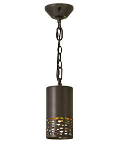 Hinkley Lighting 1512 Calder 12v 1.5w 4"W Outdoor Pendant - Bronze