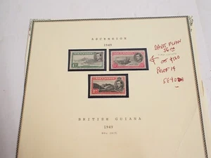 Ascension 1953 1.5d Pier 'Davit' Flaw SG40dfa Perf 13 Mint Cat160€ ANDOTHERS - Bild 1 von 1