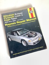Mitsubishi Eclipse & Eagle Talon Repair Manual 1990-94 Hayes