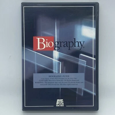 Peter DVD OOP 2005 Biography Apostle Religion Faith Ministry Christianity Jesus - Image 1 of 4