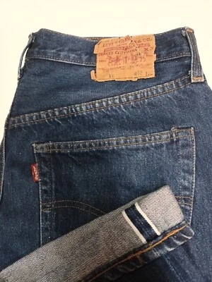 Levi's VINTAGE 90s 501   cimosa #555 big E made in usa valencia - Image 1 of 4