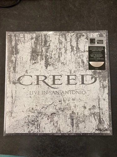 CREED - LIVE IN SAN ANTONIO NEW 11/14/1999 RSD BF 2025 Metallic Silver Vinyl 2LP - Image 1 of 1