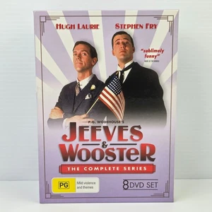 Jeeves & Wooster Serie Completa DVD Caja Set Hugh Laurie Stephen Fry ITV Reg 4 - Imagen 1 de 9