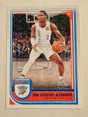 Shai Gilgeous-Alexander - 2022-23 Panini NBA Hoops Winter Purple Insert Card - Image 1 of 2