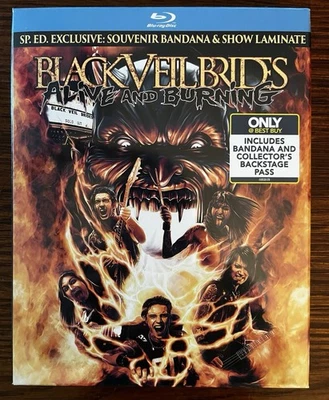 Black Veil Brides/Alive and Burning (Blu-ray Limited Edition) - Image 1 of 2