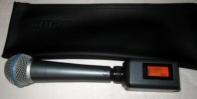 Sennheiser SKP 100 G3 B-диапазон подключаемый передатчик + микрофон SHURE BETA58A - Изображение 1 из 4