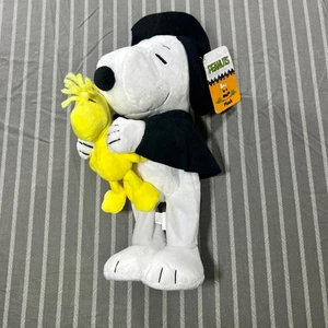 "Snoopy Woodstock Cantando Baile Animado Peluche Peregrino 12"" Acción de Gracias" - Imagen 1 de 8