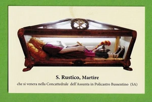 Santino Holy Card Image Pieuse Heiligenbild S. Rustico Martire - Picture 1 of 1