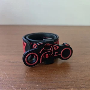 2023 Disney Parks TRON Lightcycle Run Opening Day Ride Team Red Slap Bracelet - Picture 1 of 4