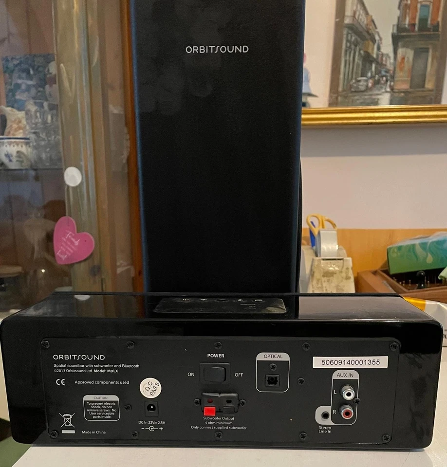 Orbitsound M9 Compact Spatial Soundbar with Bluetooth and Wireless Sub, 200W - Image 1 of 4