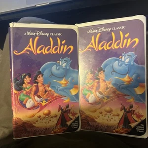 Walt Disney Black Diamond Collectors Edition VHS Aladdin - Picture 1 of 6