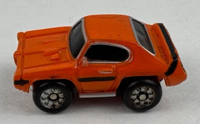 Micro Machines Pontiac GTO Orange Muscle Car Vintage Galoob 1987 Toy Collectible - Image 1 of 4