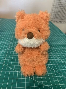 Jellycat 7 Zoll kleiner orange-weißer Fuchs lockiges Haar Stofftier Plüschtier - Bild 1 von 16