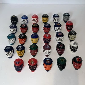Franklin NHL Mini Goalie Masks Lot Ice Hockey Helmets 29 Teams All Unique 2" - Picture 1 of 5