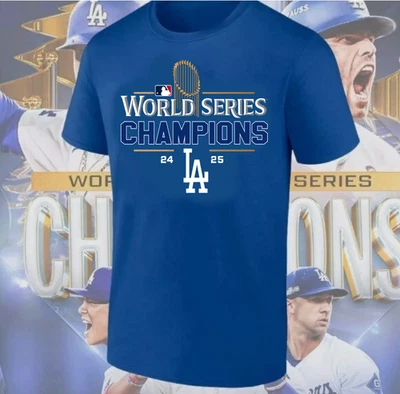 Los Angeles Dodgers 2024 - 2025 Back 2 Back World Series Champions Locker Room - Image 1 of 4