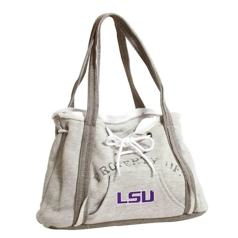 LSU Tigers Hoodie Purse [NEW] NCAA Bag Shell Clutch Fleece Sweatshirt Cover
