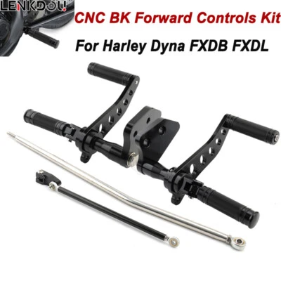 Forward Controls Kit for Harley Dyna Super Glide Dyna Low Rider Street Bob FXDB - Image 1 of 4