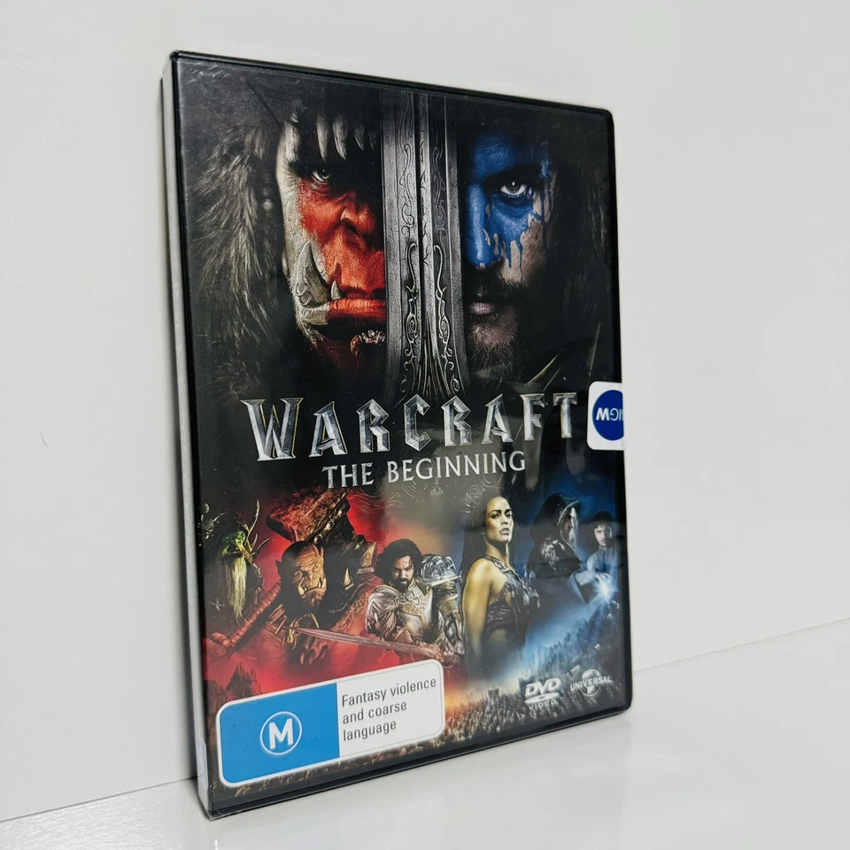 Warcraft: The Beginning (DVD, 2016) - Region 2/4/5 - New & Sealed - Free Postage - image 1 of 1
