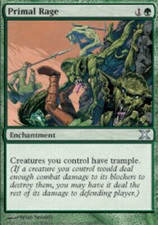 Japanese Primal Rage ~ Near Mint 10th Edition Tenth Foreign MTG Magic UltimateMT