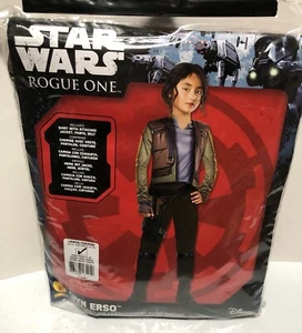 Jyn Erso Costume Kids Star Wars Rogue One Halloween Fancy Dress - Picture 1 of 3