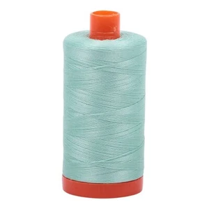 Mako Cotton Thread Solid 50wt 1422yds Mint - Picture 1 of 1