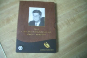 2015-J F Kennedy Coin and Chronicles Set- (NO COINS INCLUDED) - Picture 1 of 5