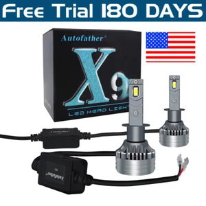 5202 LED Headlight Fog Light Bulbs HID 6000K Conversion Kit Super Bright - Picture 1 of 12