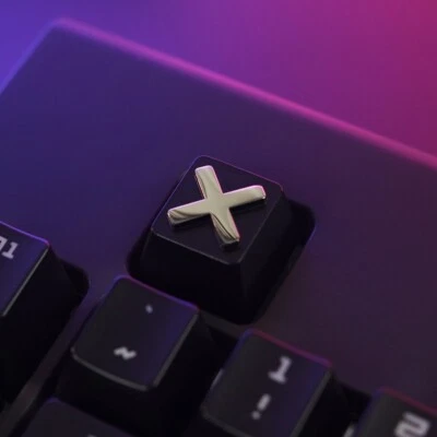 X Symbol ESC R4 Keycap Zinc Alloy Keycap for Cherry MX Mechanical Keyboard - Image 1 of 4